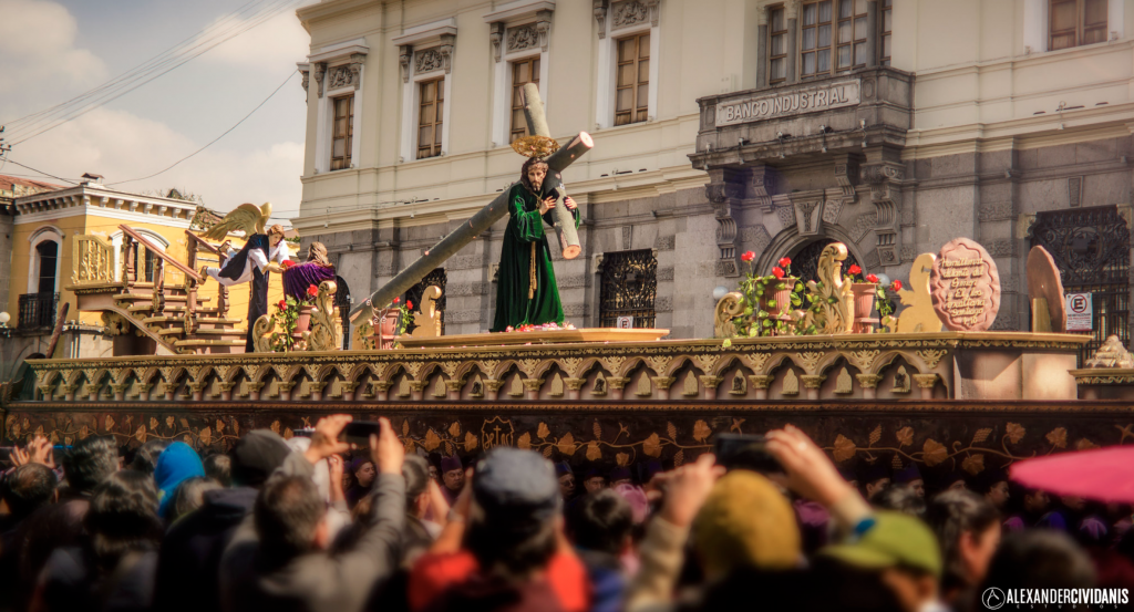 Imagen de Jesús Nazareno del templo de San Juan de Dios de Xela.