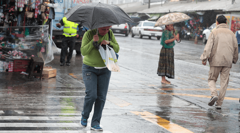 Lluvias en Guatemala