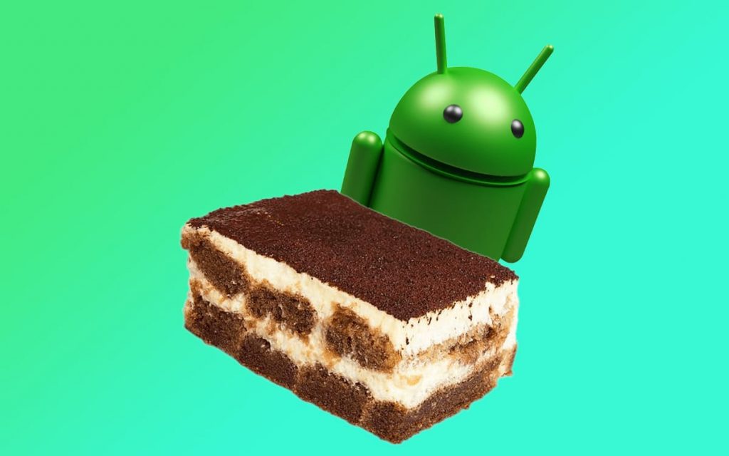 android tiramisú