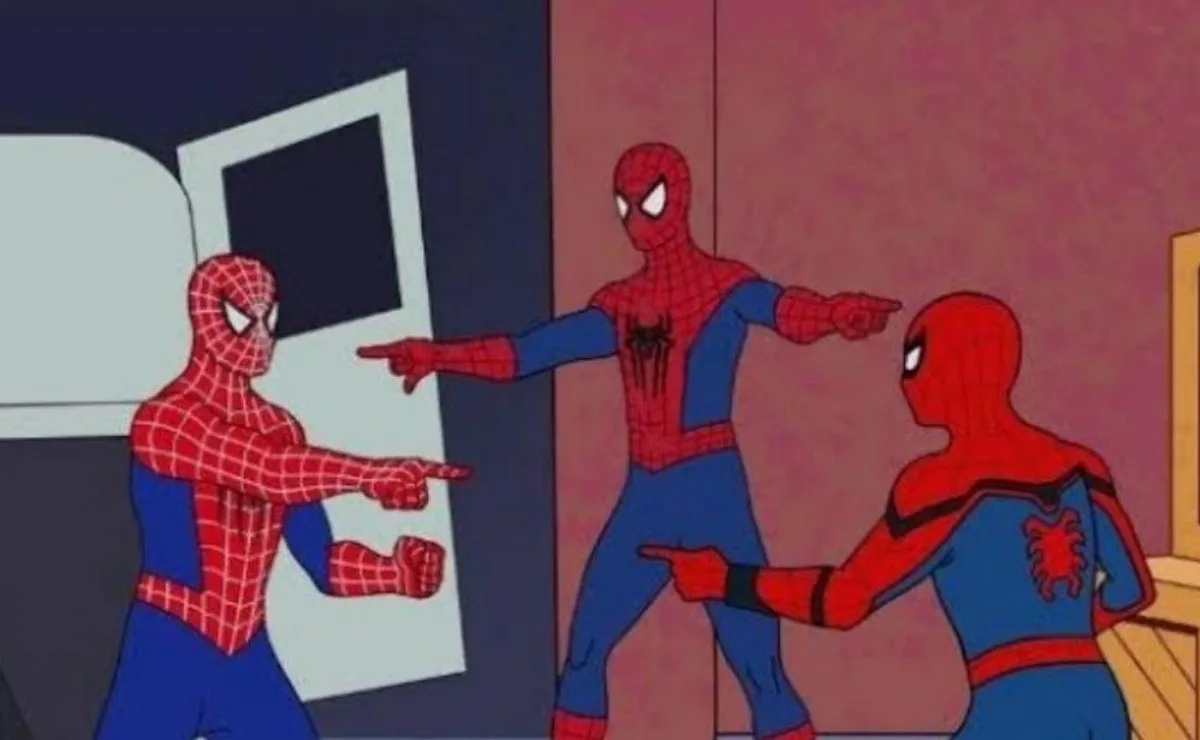 Es real! El clásico meme de Spider-Man es recreado por Tom Holland, Tobey  Maguire y Andrew Garfield