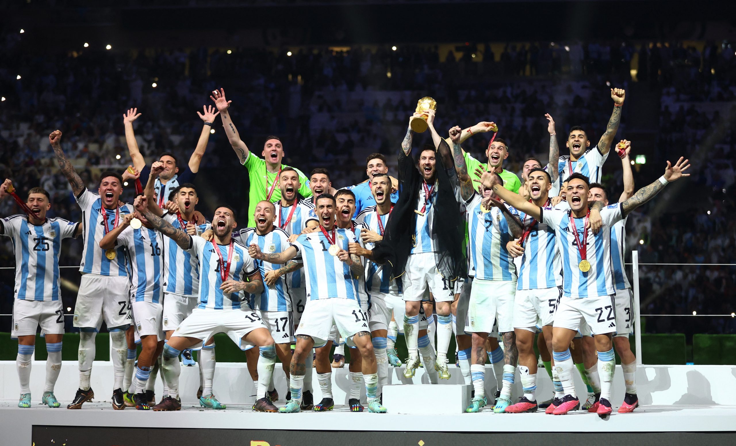 Argentina es campeona del Mundo