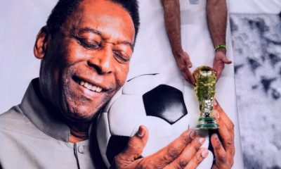 leyenda del fútbol Pelé