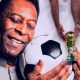 leyenda del fútbol Pelé