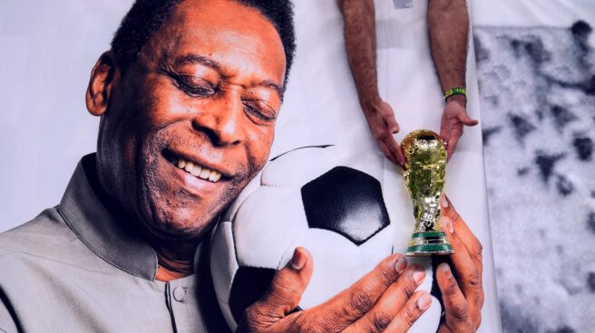 leyenda del fútbol Pelé