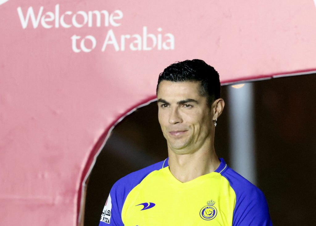 Cristiano Ronaldo Siuuu: El delantero portugués reaccionó al famoso grito que lo caracteriza durante su presentación en el Al-Nassr.