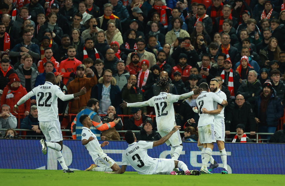 Resultados de octavos de final de la Champions League: Así quedaron los partidos Liverpool vs. Real Madrid y Frankfurt vs Napoli.