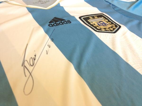 Firma de Lionel Messi