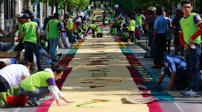 Alfombra mas grande Semana Santa