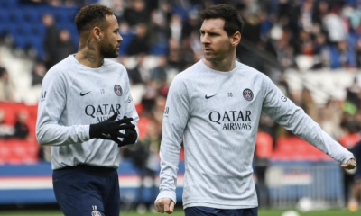 Neymar y Lionel Messi