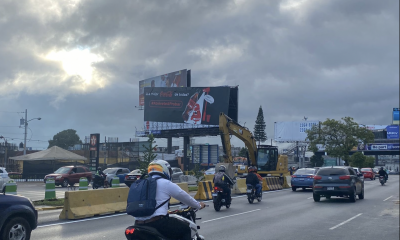 anuncian cierre de carriles.