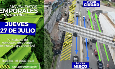 Anuncian cambio en las vías.