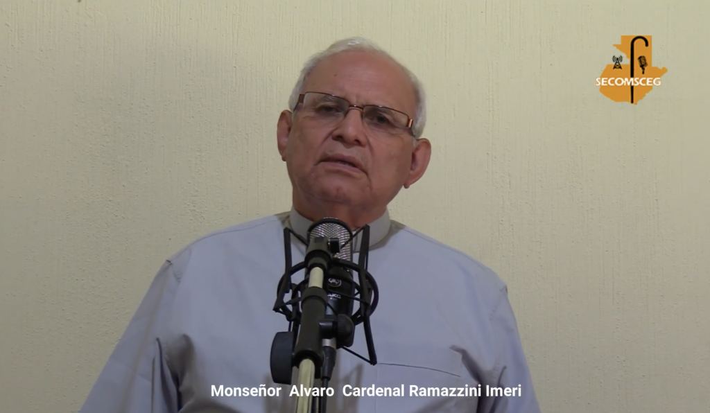 Ramazzini hizo un llamado a la ciudadanía a la defensa del estado en derecho.