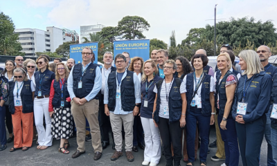 La MOE-UE traslada observadores.