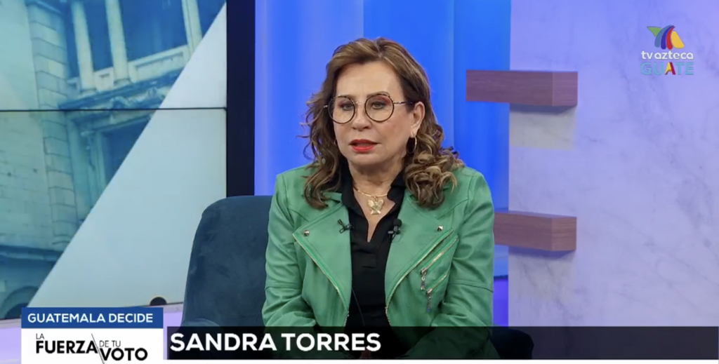 Sandra Torres.