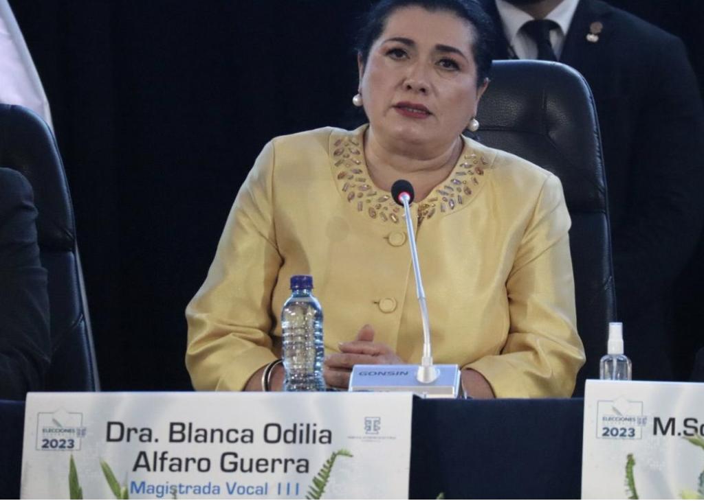 Blanca Alfaro.