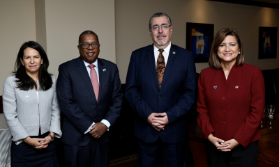 Brian Nicols y Bernardo Arevalo