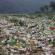 Acumulación de basura Lago de Amatitlán