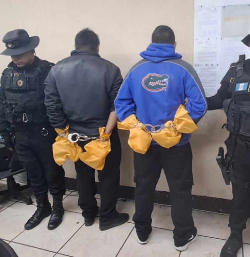 Capturan a presuntos responsables de ataque armado en Santa Catarina Pinula