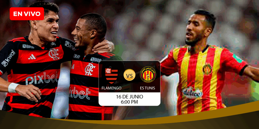 EN VIVO: Flamengo y ES Tunis debutan con todo en el Grupo D del Mundial de Clubes