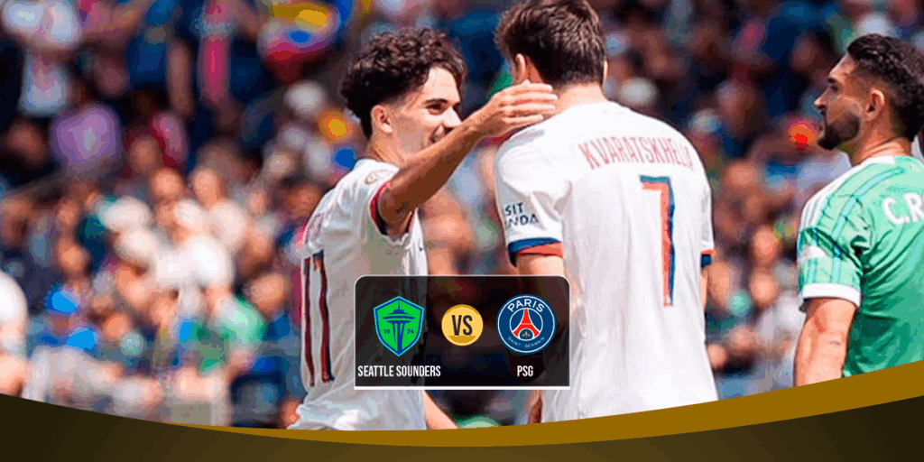 PSG derrota a Seattle Sounders y avanza en el Mundial de Clubes