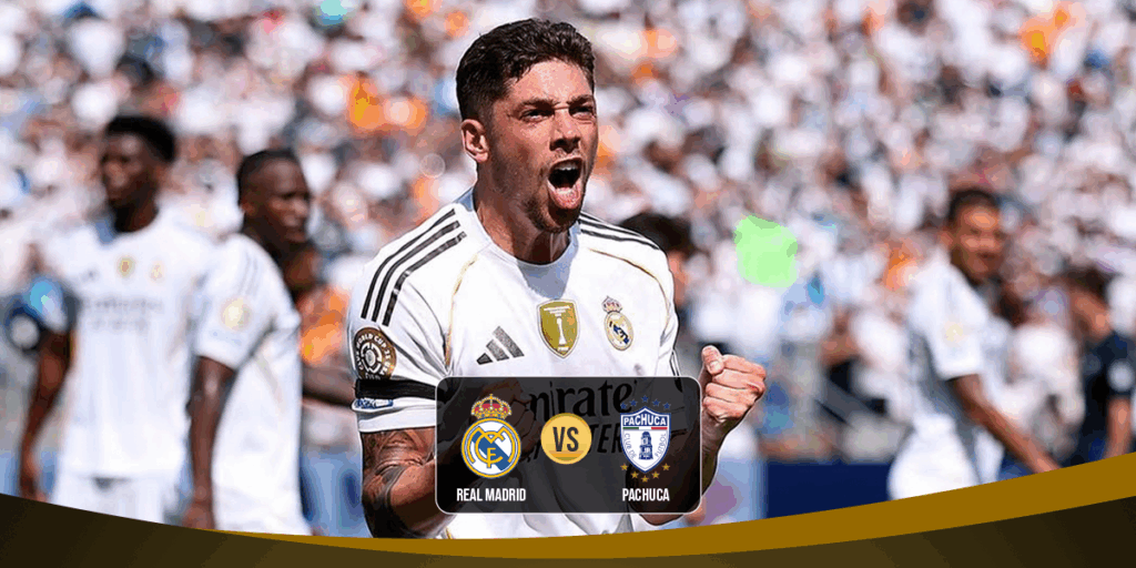 Real Madrid derrota a Pachuca y toma el liderato del Grupo H en el Mundial de Clubes