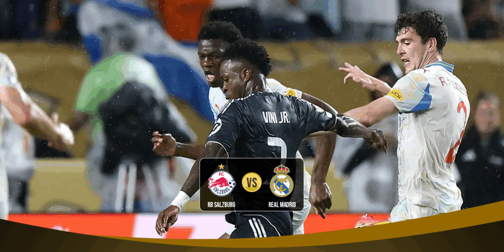 Real Madrid golea al Salzburg y avanza como líder del Grupo H