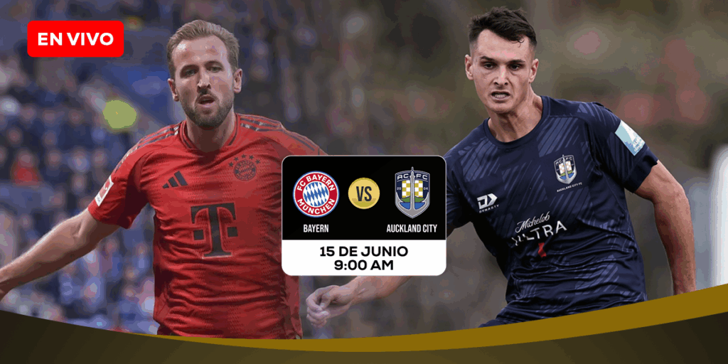 EN VIVO: Bayern y Auckland City se enfrentan en su debut en el Mundial de Clubes 2025