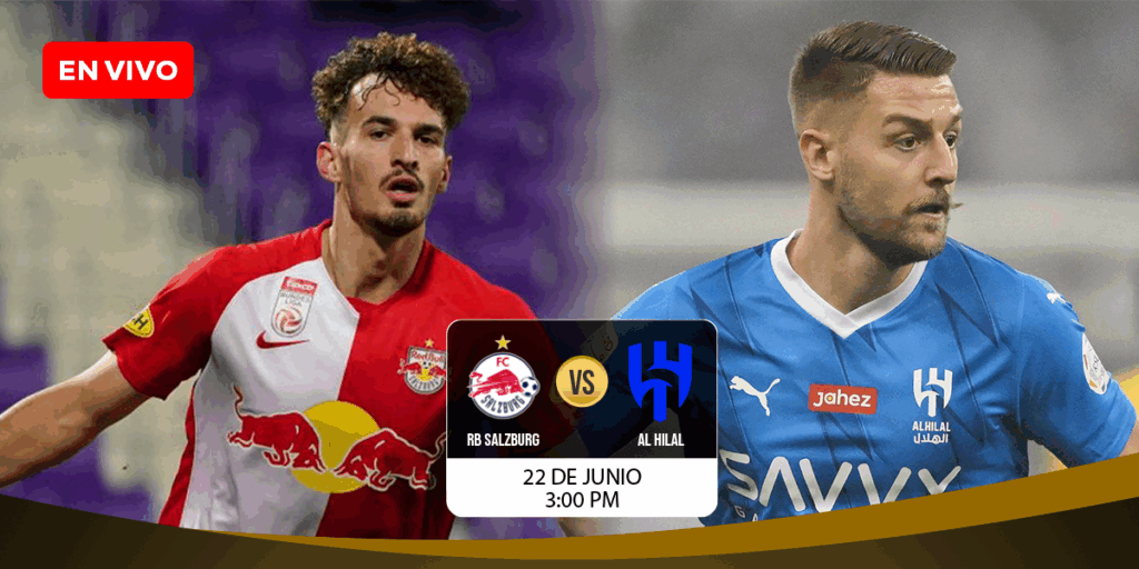 EN VIVO: RB Salzburg y Al Hilal se enfrentan por el liderato del Grupo H del Mundial de Clubes