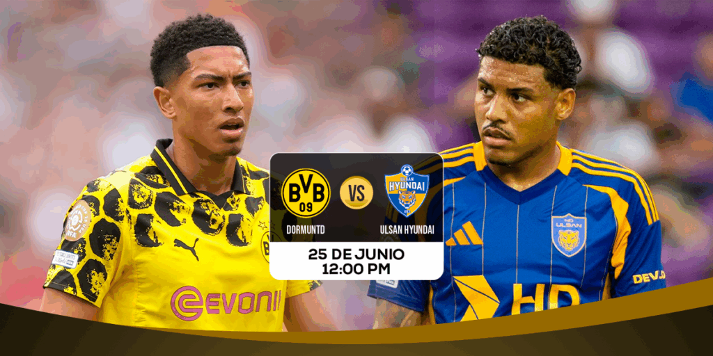 EN VIVO: Dortmund se juega la clasificación ante Ulsan en el Mundial de Clubes