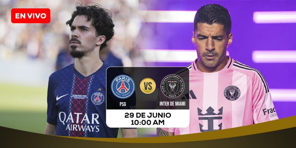 EN VIVO: PSG e Inter Miami se enfrentan por un lugar en cuartos del Mundial de Clubes