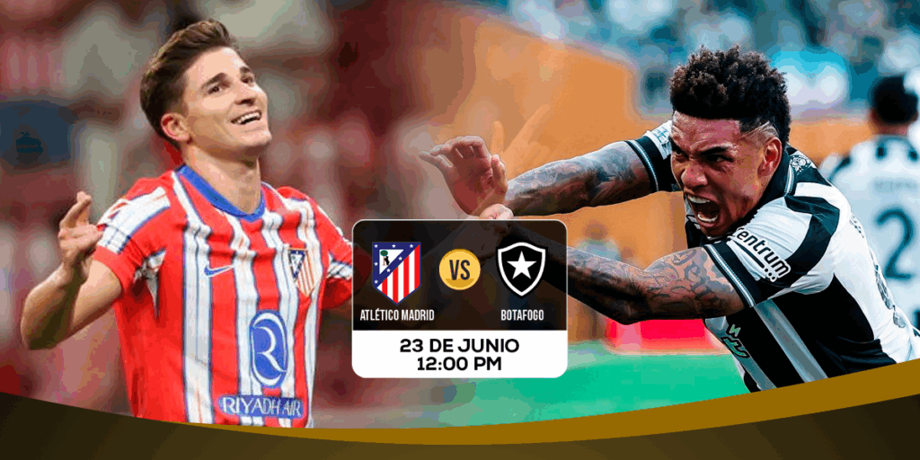 EN VIVO: Atlético de Madrid y Botafogo se juegan el pase a semifinales del Mundial de Clubes