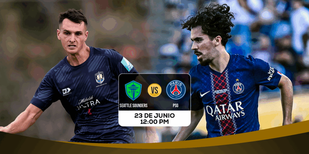 EN VIVO: Seattle vs PSG en duelo decisivo por la clasificación en el Mundial de Clubes