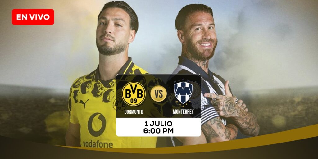EN VIVO: Borussia Dortmund vs Monterrey, choque de alto voltaje en los octavos del Mundial de Clubes