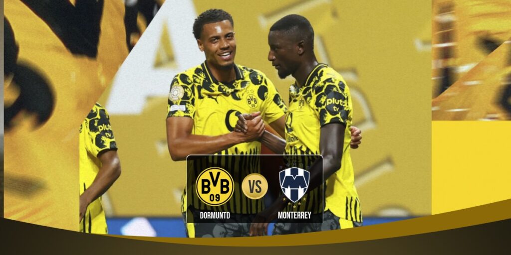 Borussia Dortmund elimina a Monterrey y avanza a cuartos del Mundial de Clubes