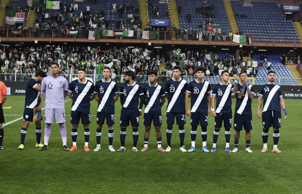 Sin reacción: Argelia golea a Guatemala en partido amistoso