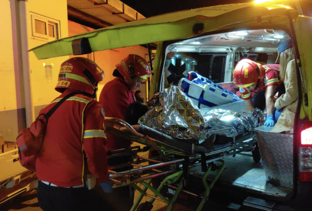 Intento de asalto: hombre es herido de bala en zona 10