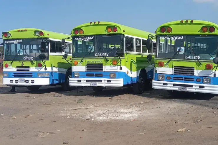 Pilotos de buses de Mixco suspenden labores este lunes; así afecta a guatemaltecos