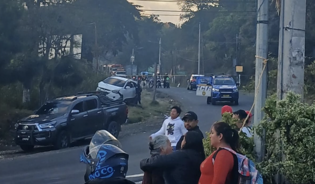 Enfrentamiento armado en ruta a San Pedro Sacatepéquez deja varios heridos