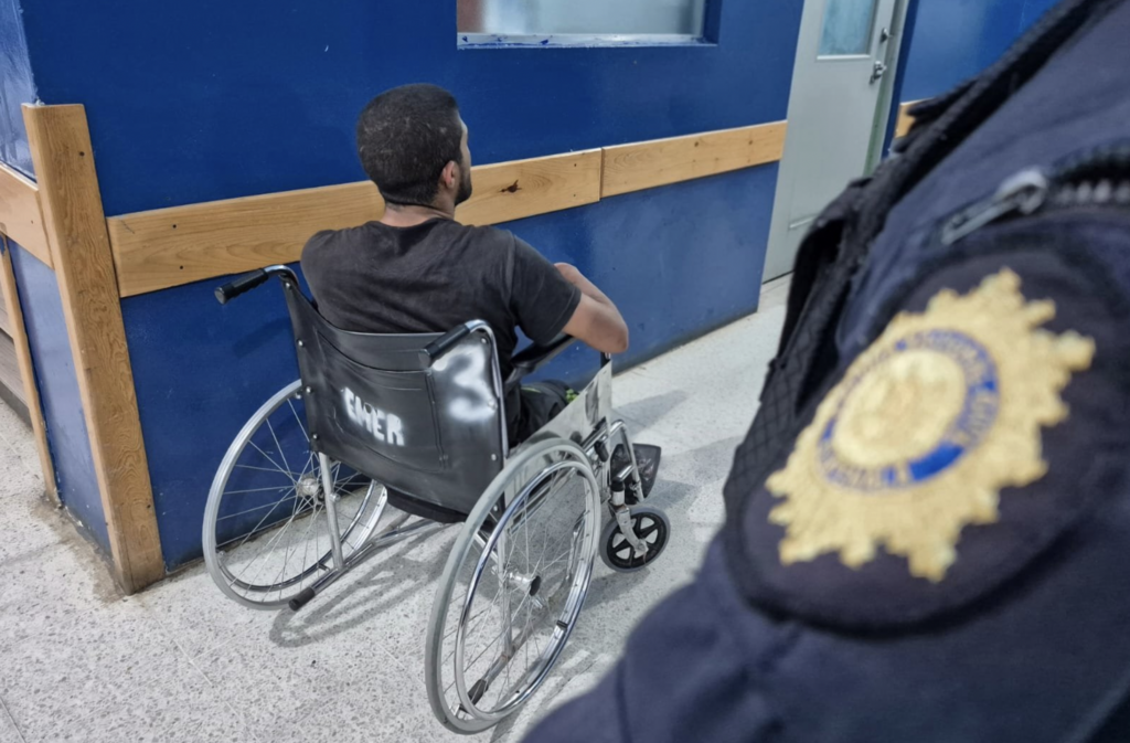 Reo intenta escapar de prisión y termina hospitalizado