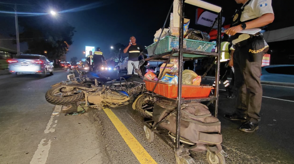 Vendedora ambulante pierde la vida tras ser atropellada por motociclista en la Aguilar Batres