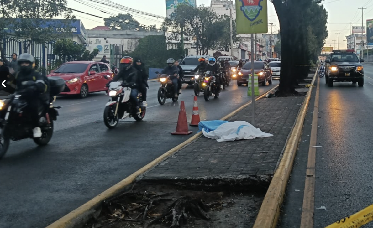 Cerca de una pasarela: intentaba cruzar la calle y fue arrollado en zona 7
