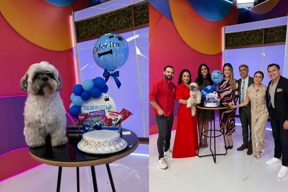 ¡Feliz cumpleaños, Cafecito! El más consentido de Café AM está de fiesta