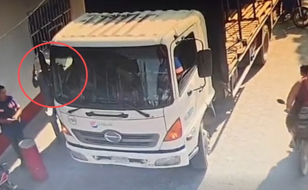 VIDEO: Así fue el asesinato contra trabajador de empresa de bebidas en Izabal