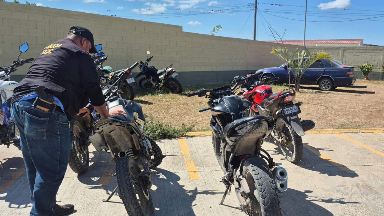 Más de 10,000 motocicletas consignadas en lo que va del año, reporta PNC