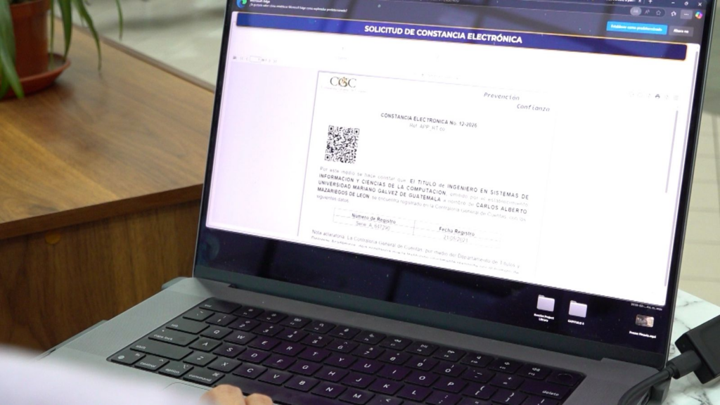 Contraloría habilita herramienta digital para registro de títulos y diplomas en línea