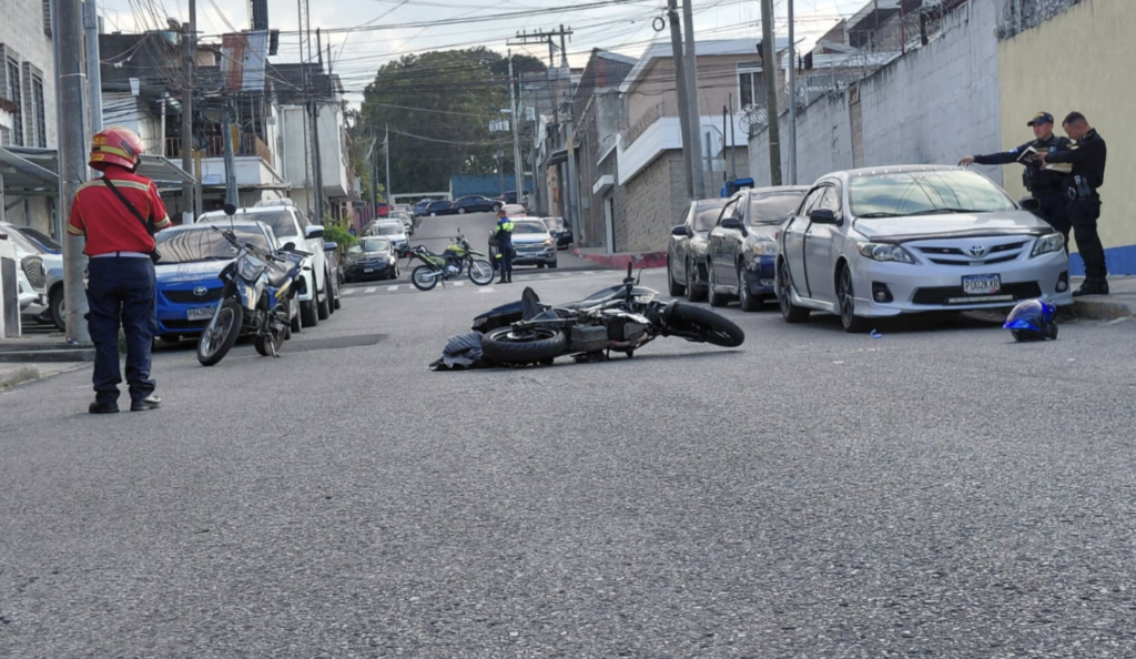 Motorista resulta gravemente herido durante ataque armado en zona 13