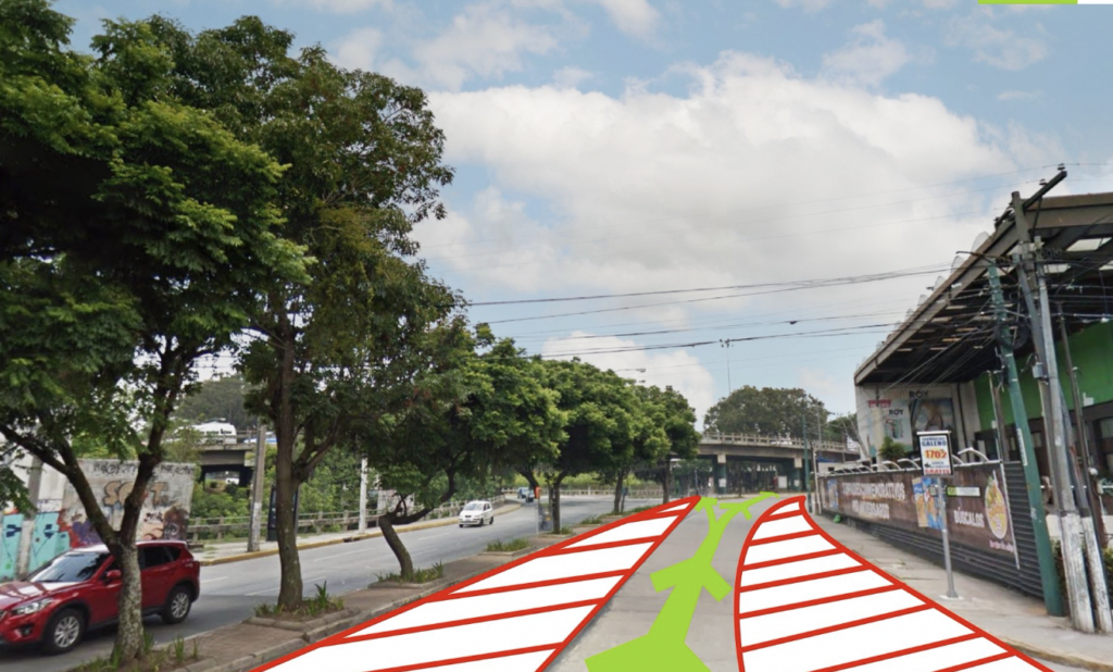 Anuncian reducción de carriles en zona 9 este domingo 3 de mayo